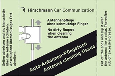 hirschmann auta 135 doek voor antenneonderhoud
