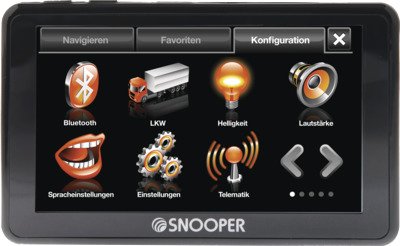 Snooper Truckmate Sc5900dvr Eu Pro Lkw-Navigationssystem