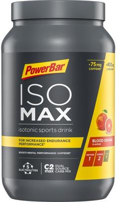 Powerbar Isomax Sportgetrk, 1200 G Dose, Blood Orange Mit Koffein
