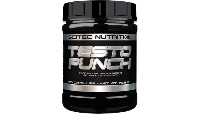 scitec nutrition testo punch, 120 kapseln dose