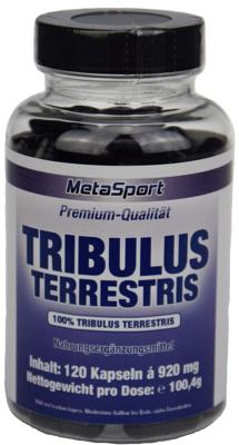 metasport tribulus terrestris, 120 kapseln dose