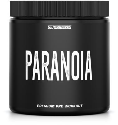 os nutrition paranoia premium pre workout, 320 g dose, erdbeer-kiwi