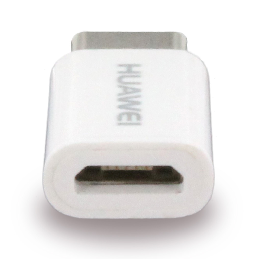 huawei ap52 micro usb naar usb type c adapter wit