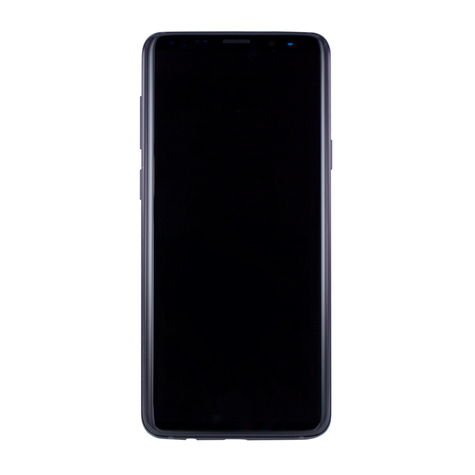 Samsung G965f Galaxy S9 Plus-Oorspronkelijk Vervangingsdeel Lcd Vertoning/Aanraakscherm Met Kader Zwart