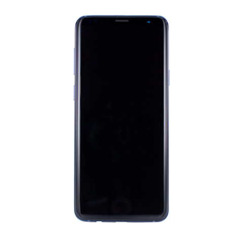 Samsung G965f Galaxy S9 Plus- Origineel Reserveonderdeel Lcd Scherm / Touchscreen Met Frame Blauw