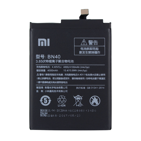 Xiaomi Lithium Ion Batterij Bn40 Xiaomi Redmi 4 Prime/Pro 4000mah