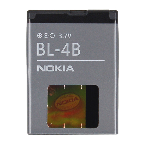 Nokia Bl-4b Li-Ion Batterij 2630, 6111, 7370 700mah
