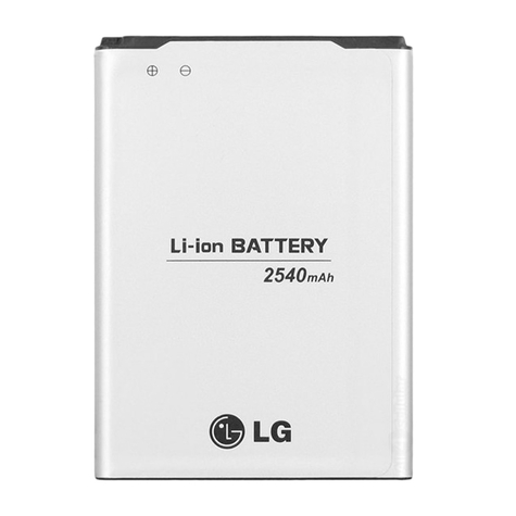 Lg Bl-54sh Li-Ion Batterij Optimus Lte Iiii, Lte 3, F7, G2 Mini, D620, D620r 2540mah
