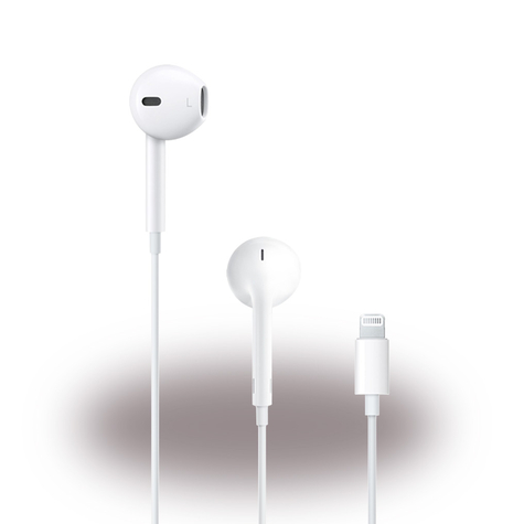 Apple Mmtn2zm/A Earpods In Ear Hoofdtelefoon / Koptelefoon Lightning Connector Wit