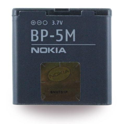 Nokia Bp-5m Li-Polymeer Batterij 5610 Xpressmusic 900mah