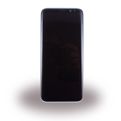 Samsung G955f Galaxy S8+ Origineel Reserveonderdeel Lcd Scherm / Touchscreen Met Frame Orkid Grijs
