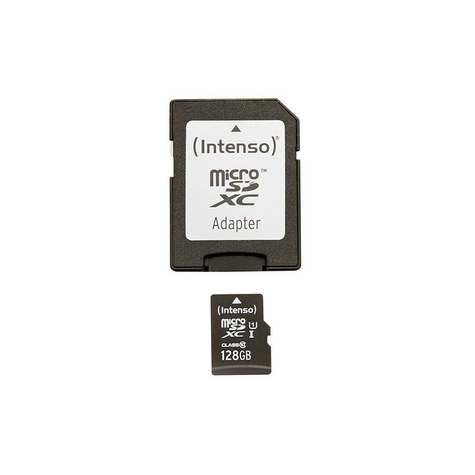 Microsdxc 128 Gb Intenso Premium Cl10 Uhs-I +Adapter Blister