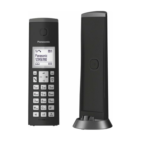 Panasonic Kx-Tgk220gb Zwart, Design Dect Telefoon