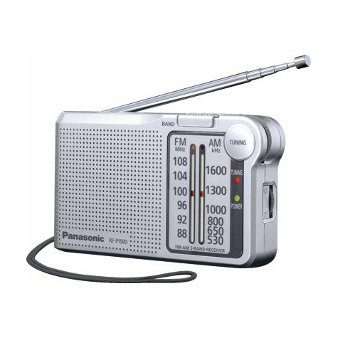 Panasonic Rf-P150deg9-S Draagbare Radio Zilver
