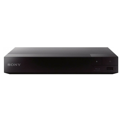 Sony Bdp-S1700 Blu-Ray Speler Met Usb-Poort En Ethernet-Aansluiting, Zwart