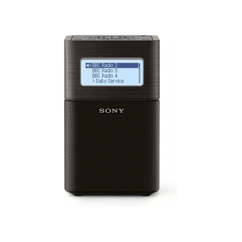 Sony Xdr-V1btdb Draagbare Klokradio, Zwart
