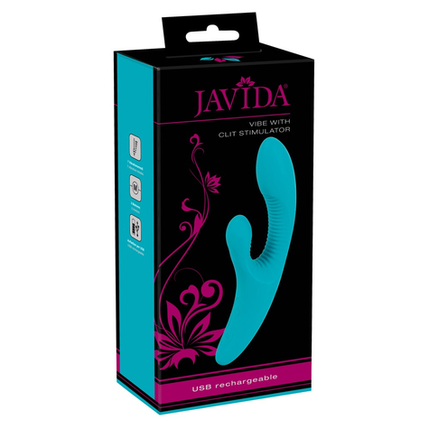 Javida Vibe Met Clitoris Stimulator