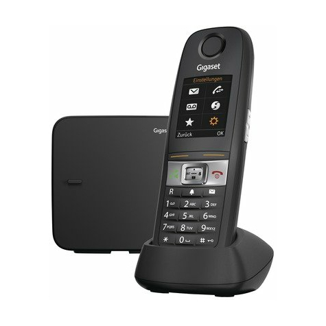 Gigaset E630 Draadloze Vaste Telefoon (Analoog), Zwart