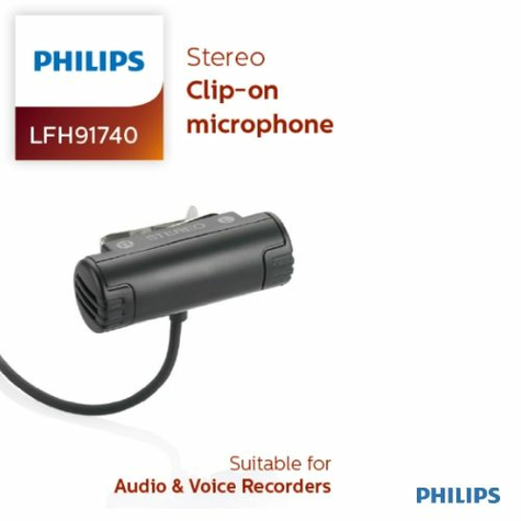 Philips Lfh 91740 Clip-On Microfoon Stereo