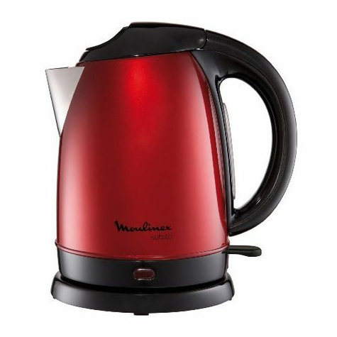 Moulinex By5305 Waterkoker Subito Roestvrij Staal 1,7l Rood