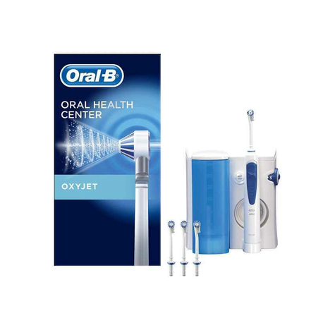 Oral-B Professional Care Oxyjet Reinigingssysteem Met Maanlichtborstels