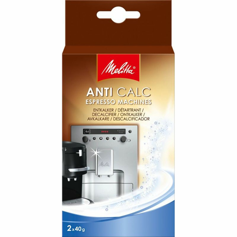 Melitta Anti Calc Espressomachines - Ontkalker Voor Volautomatische Koffiemachines (2x40g)