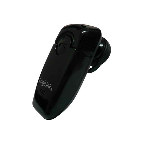 Logilink Bluetooth-Hoofdtelefoon Met Oorclip V2.0 + Edr (Bt0005)