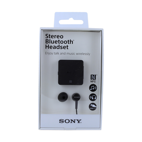 Sony Sbh24 Stereo Bluetooth Hoofdtelefoon Zwart
