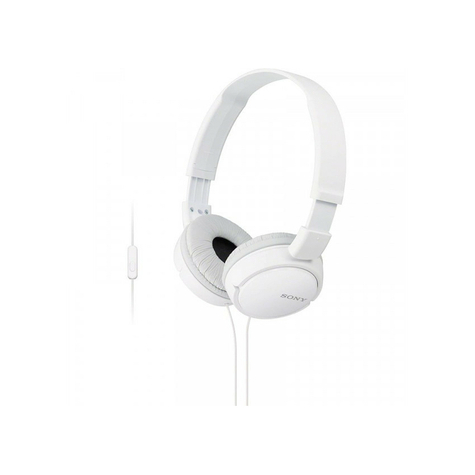 Sony Mdr-Zx110apw Instapmodel Hoofdtelefoon Met Headsetfunctie, Wit