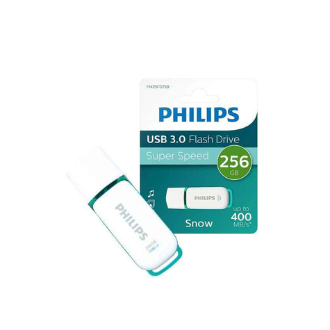 Philips Usb 3.0 256 Gb Snow Edition Groen Fm25fd75b/10