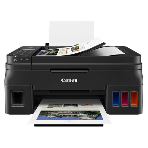 Canon Pixma G4511 Multifunctionele Printer Scanner Kopieerapparaat Fax Wi-Fi