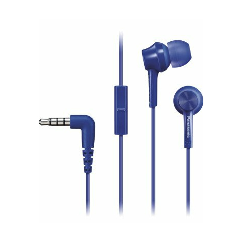 Panasonic Rp-Tcm115e-A In-Ear Hoofdtelefoon, Blauw