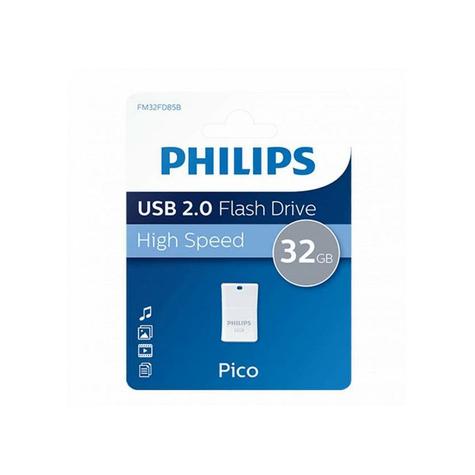 Philips Usb-Stick 32 Gb 2.0 Usb-Stick Pico Fm32fd85b/00