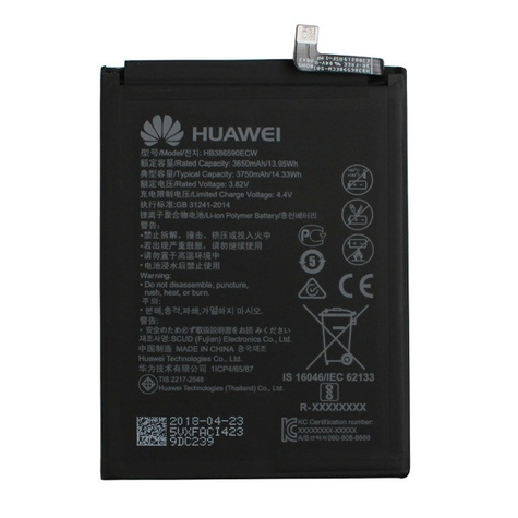 Huawei Hb386590ecw Honor 8x 3750mah Lithium-Ion Batterij Batterij