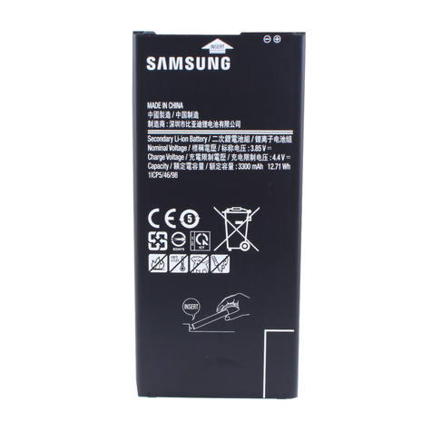 Samsung Eb-Bg610abe Samsung J610f Galaxy J6+ (2018), J415f Galaxy J4+ (2018) 3300mah Li-Ion Batterij Batterij