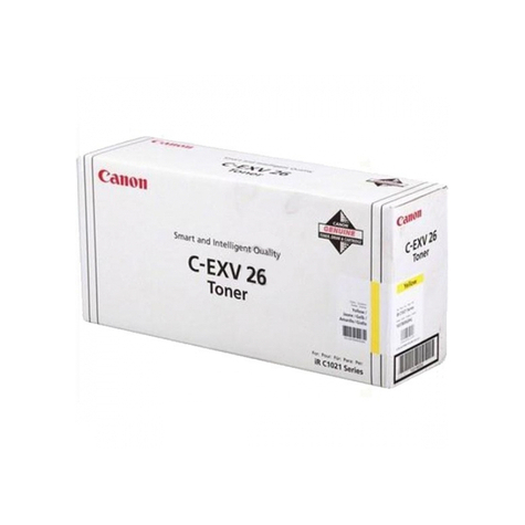 Canon C-Exv 26 6000 Pagina's Geel