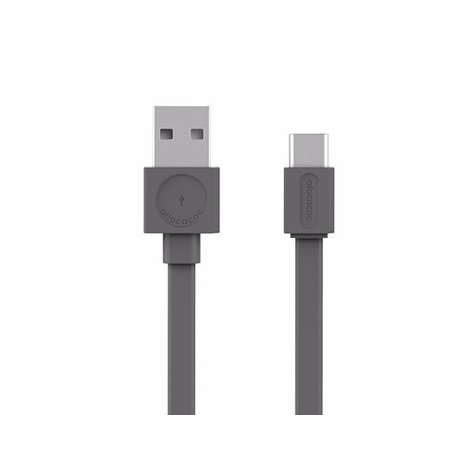 Allocacoc 10453gy/Usbcbc - Usb A - Usb C - Male Connector / Male Connector - Gray