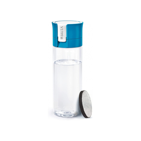 Brita Fill&Go Bottle Filtr Blauwe Waterfiltratie Fles Blauw Transparant Plastic Plastic 1 L Duitsland