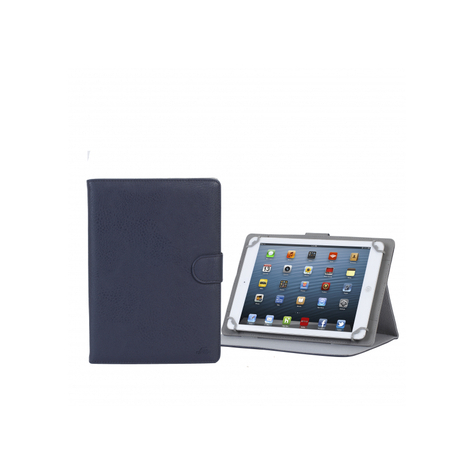 Rivacase 3017 Folio Universeel Apple Ipad Air Samsung Galaxy Tab 3 10.1 Galaxy Note 10.1 Acer Iconia Tab 10.1 Asus... 25.6 Cm (10.1 Inch) 367 G Blauw