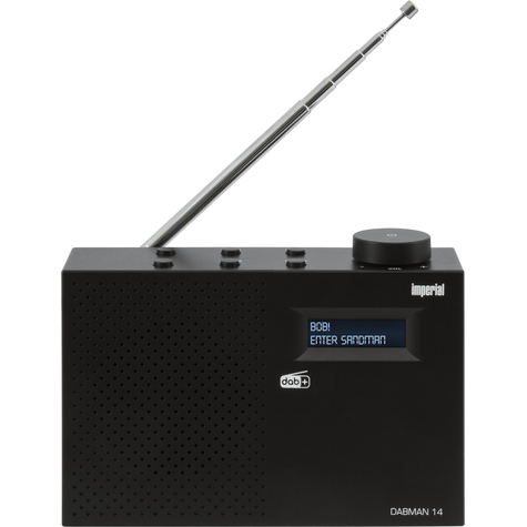 Telestar Dabman 14 - Portable - Digital - Dab+,Fm - 87.5 - 108 Mhz - 174 - 240 Mhz - 1 W