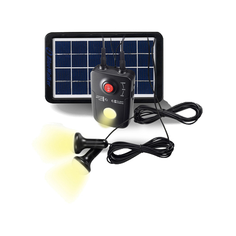 Bluewalker Solar Powerbank Externe Accu Zonne/Usb 4400 Mah
