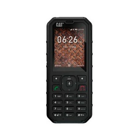 Cat B35 Dual-Sim-Outdoor - Smartphone - 4 Gb