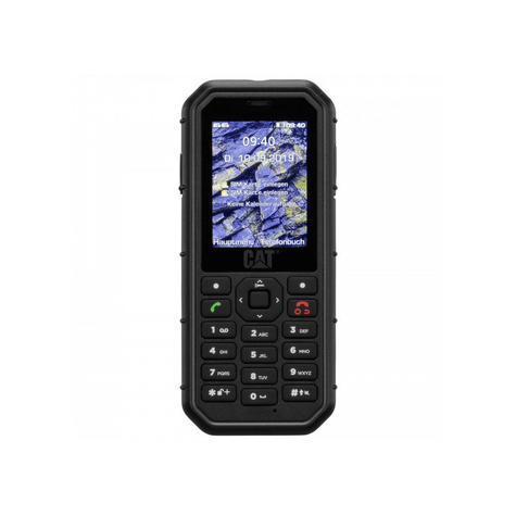 Cat B26 - Mobiltelefon - Dual-Sim - Mobiltelefon - 32 Gb