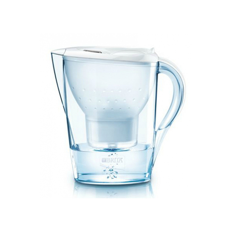 Brita Fill&Enjoy Marella - Pitcher Water Filter - Transparent - White - 2.4 L - 1.4 L - 256 Mm - 104 Mm