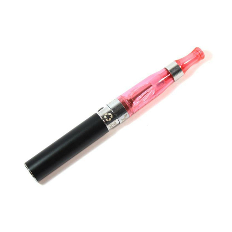 Ttzig E-Sigaret Proset Clearomizer Starter Kit (Rood + Handvat Zwart)