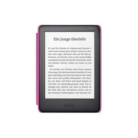 Amazon Kindle Kids Edition 6 2019 8 Gb Roze Incl. Omslag E-Book Reader 8 Gb
