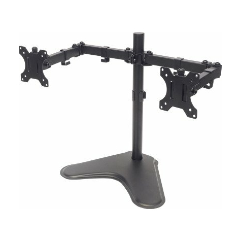 Manhattan Stand Flexible Monitor Arm For 2 Monitors, 13''-32'' Max. 8 Kg