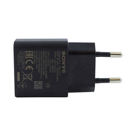 Sony Uch12 Quickcharger Black 2.7a