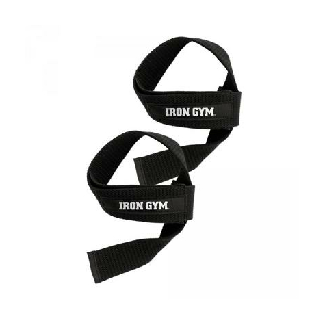 Iron Gym Lifting Straps Wrist Bandages With Comfort Pad, 1 Pair