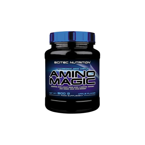 scitec nutrition amino magic, 500 g dose